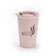 Eko téglik G21 beECO Espresso 280 ml, ružový