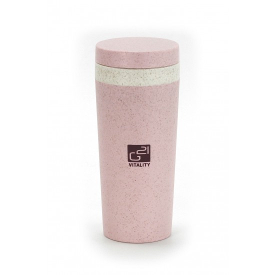 Eko téglik G21 beECO Tour 300 ml, ružový
