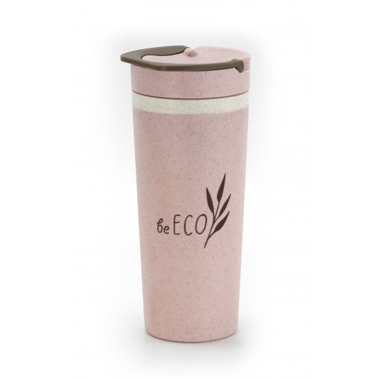 Eko téglik G21 beECO Americano 450 ml, ružový