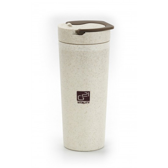 Eko téglik G21 beECO Americano 450 ml, béžový