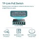 Switch TP-Link TL-SG105PE Easy Smart, 5x GLAN, 4x PoE+, 30W Switch TP-Link TL-SG105PE Easy Smart, 5x GLAN, 4x PoE+, 30W