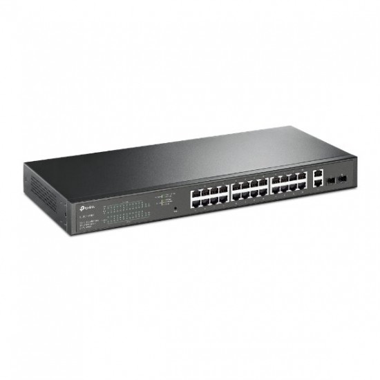 Switch TP-Link TL-SG1428PE Smart, 26x GLan, 24x PoE+, 2x SFP, 250W