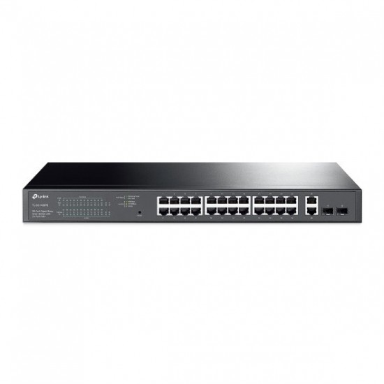 Switch TP-Link TL-SG1428PE Smart, 26x GLan, 24x PoE+, 2x SFP, 250W