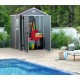 Záhradný domček Keter MANOR 6 x 5 DD šedý / biely Záhradný domček Keter MANOR 6 x 5 DD šedý / biely