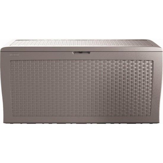 Záhradný box Keter Samoa Rattan Box 270L cappuccino