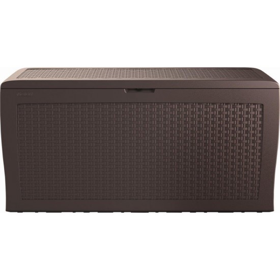 Záhradný box Keter Samoa Rattan Box 270L hnedý