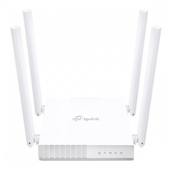 WiFi router TP-Link Archer C24 AC750 dual AP/router, 4x LAN, 1x WAN/ 300Mbps 2,4/ 433Mbps 5GHz