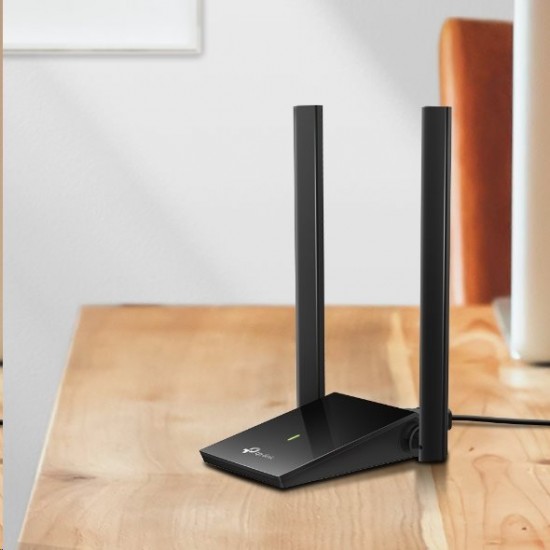 USB klient TP-Link Archer T4U Plus AC 1300 Dual Band Wireless 300Mbps 2,4GHz/ 867Mbps 5GHz, USB 3.0 USB klient TP-Link Archer T4U Plus AC 1300 Dual Band Wireless 300Mbps 2,4GHz/ 867Mbps 5GHz, USB 3.0