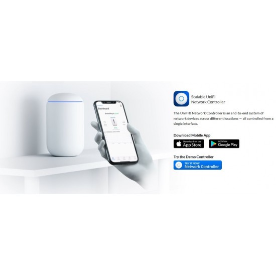 WiFi router Ubiquiti Networks UniFi Dream Machine 5x GLan, unifi Controller, Gateway, 2,4/5GHz WiFi router Ubiquiti Networks UniFi Dream Machine 5x GLan, unifi Controller, Gateway, 2,4/5GHz
