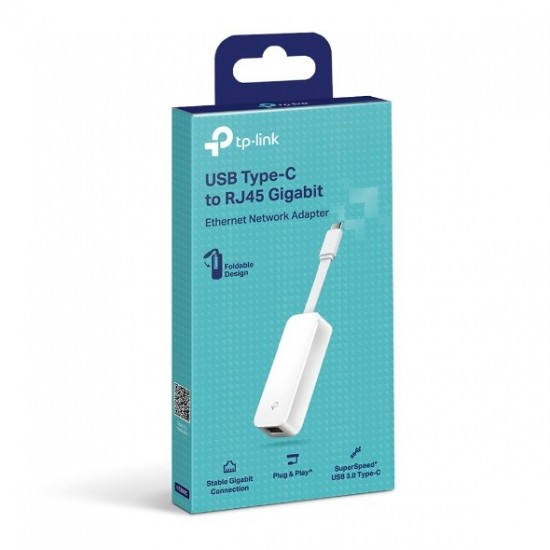 Adaptér TP-Link UE300C USB C na Gigabit Ethernet Adaptér TP-Link UE300C USB C na Gigabit Ethernet