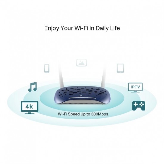 ADSL router TP-Link TD-W9960 VDSL/ADSL MODEM 4xLAN, 1x USB, WIFI 2,4GHz 300 Mbps ADSL router TP-Link TD-W9960 VDSL/ADSL MODEM 4xLAN, 1x USB, WIFI 2,4GHz 300 Mbps