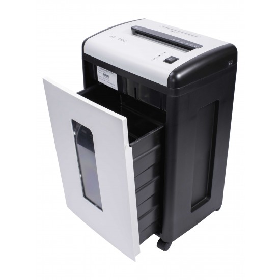 Skartovač AT-15C DIN 3, 4x50mm, 10 listů, 22l, CD+DVD, Credit Card, NBÚ Skartovač AT-15C DIN 3, 4x50mm, 10 listů, 22l, CD+DVD, Credit Card, NBÚ