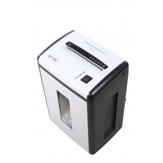 Skartovač AT-15C DIN 3, 4x50mm, 10 listů, 22l, CD+DVD, Credit Card, NBÚ