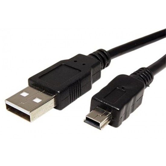 Kábel USB A(M) - miniUSB 5pin B(M), 1,5m (Nikon UC-E4, UC-E5, Olympus CB-USB4, Fuji FZ05365-100) Kábel USB A(M) - miniUSB 5pin B(M), 1,5m (Nikon UC-E4, UC-E5, Olympus CB-USB4, Fuji FZ05365-100)