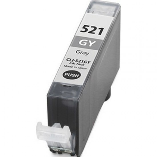 Atrament CLI-521GY kompatibilní šedivý pro Canon Pixma IP3600, IP 4600, MP 540 (11ml)