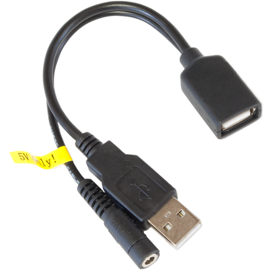 Redukcia Mikrotik USB 5V injektor
