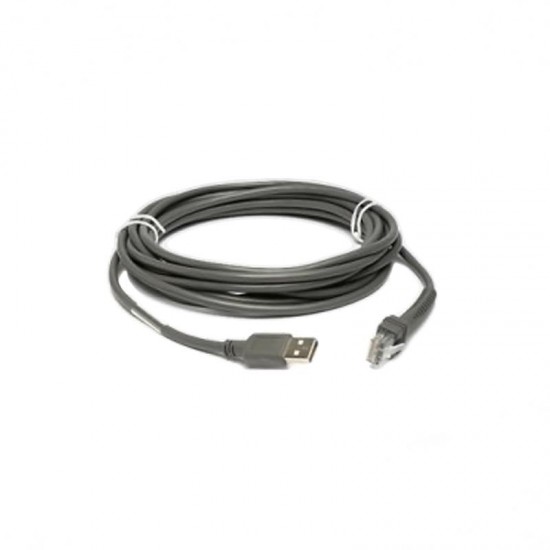 Kábel Zebra USB pro čtečky čárového kódu, 2,1m Kábel Zebra USB pro čtečky čárového kódu, 2,1m
