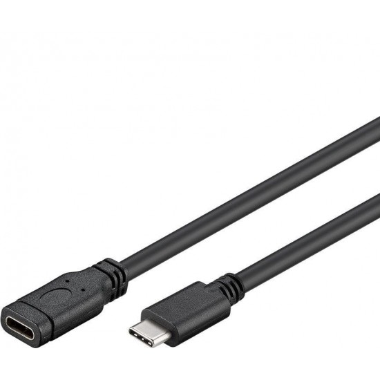 Kábel USB- C predlžovací (USB 3.1 generation 1), C/M - C/F, 1m Kábel USB- C predlžovací (USB 3.1 generation 1), C/M - C/F, 1m
