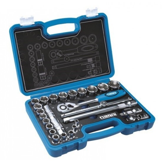 Gola súprava Narex 1/2" 27ks