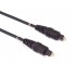 Optický kábel Toslink M/M, OD:4mm, 10m
