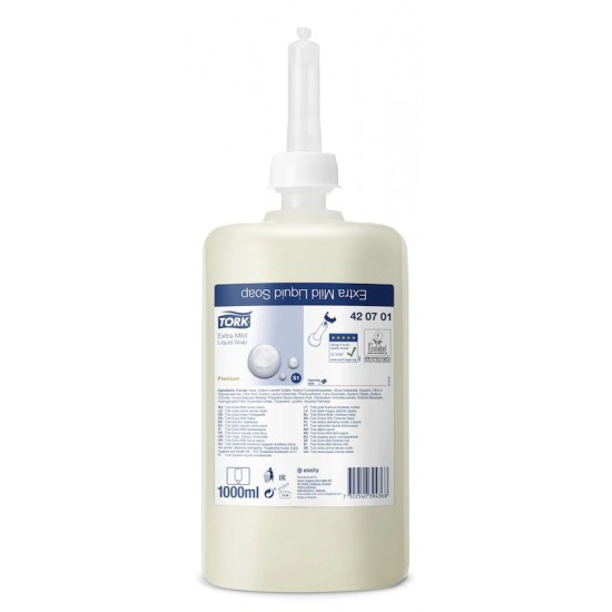 Tekuté mydlo Tork Premium extra jemné Mevon 77 1l, S1