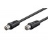 Kábel anténní 75 Ohm, IEC, M-F, 5m