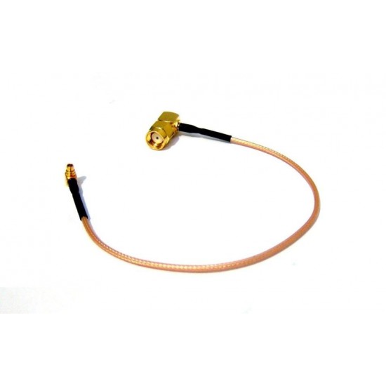 Pigtail RG316 MMCX male/RSMA male uhlový  90°